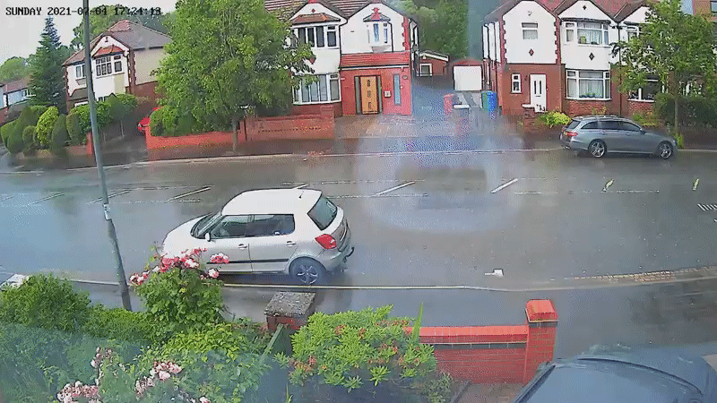 AI Speed Camera In Action